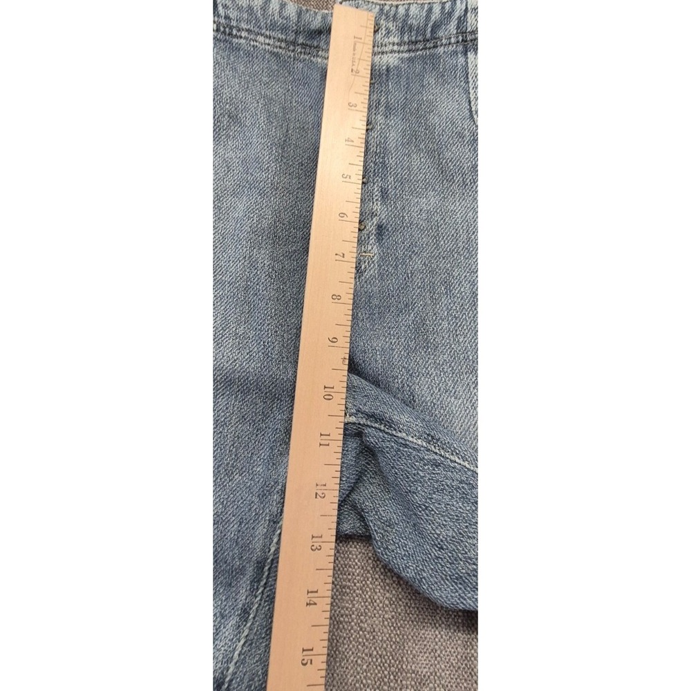 NWOT Free People We the Free Osaka Midrise Barrel Jeans 27 button fly light wash - Picture 5 of 16
